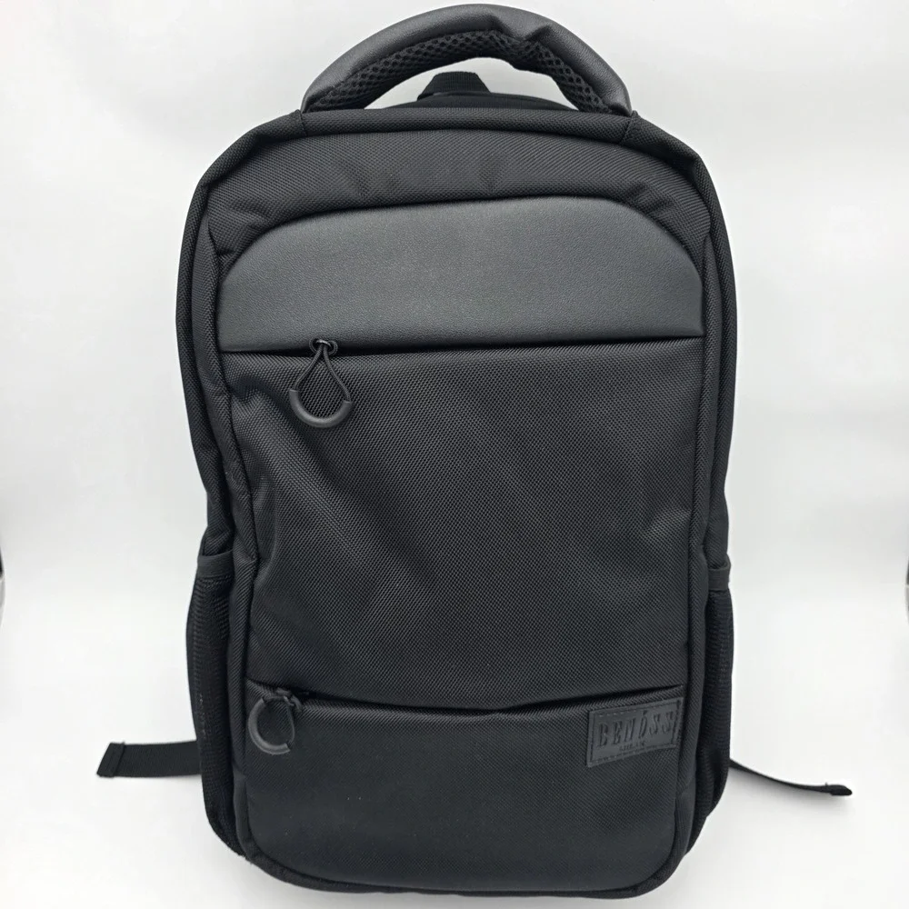 Benoss Milan Elite Travelers Collection Deluxe Backpack-Black-Water Resistant